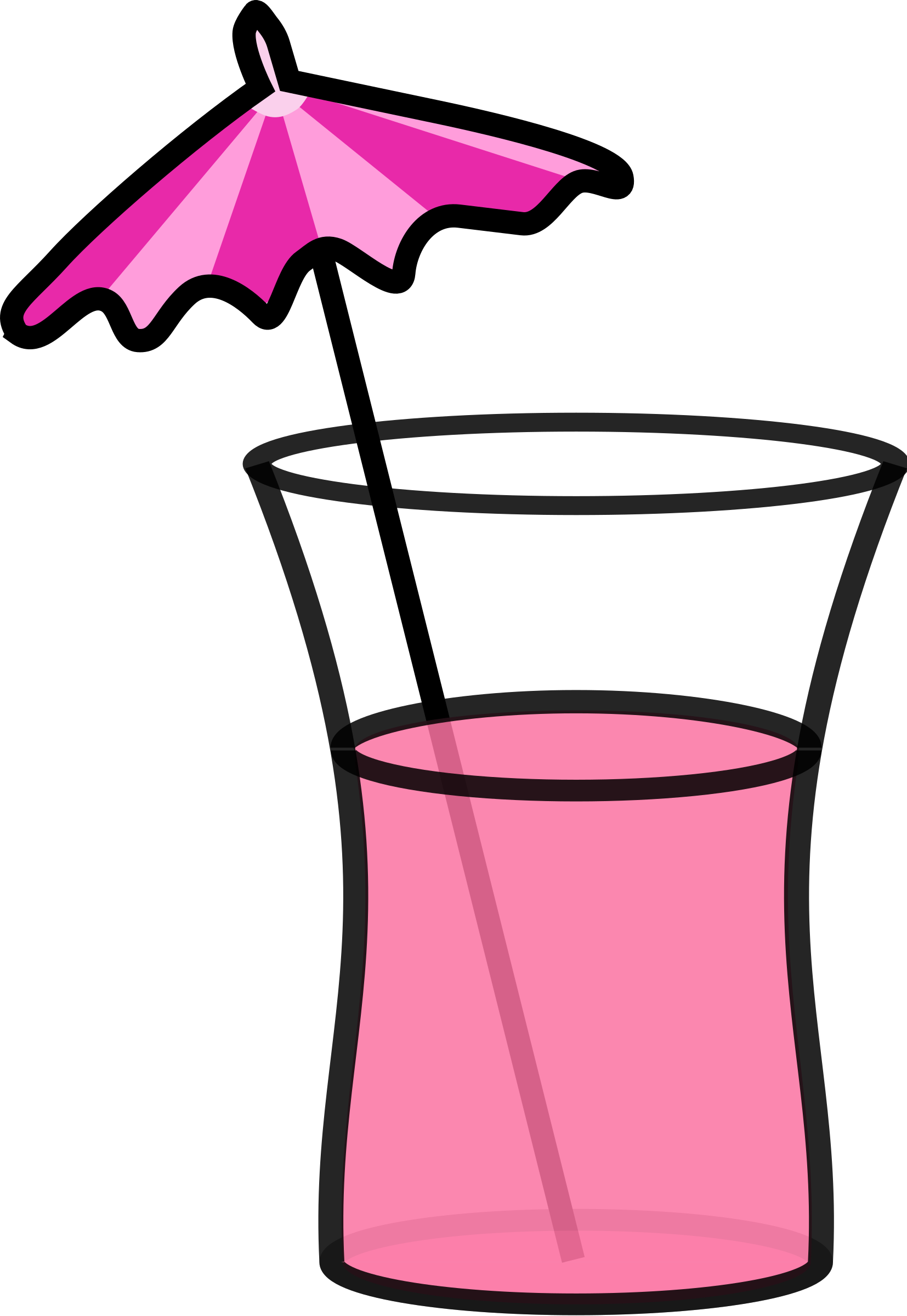 This Free Icons Png Design Of Pink Cocktail (1654x2400), Png Download