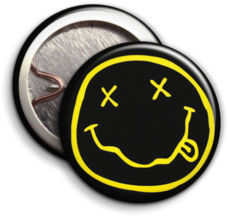 Nirvana Smiley Face Png (500x500), Png Download
