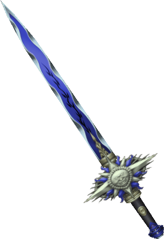 Image Result For Thunder Sword Fantasy Weapons, Character - Excalibur Final Fantasy (339x486), Png Download