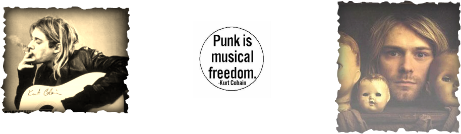 Picture - Kurt Cobain Smoking (914x266), Png Download