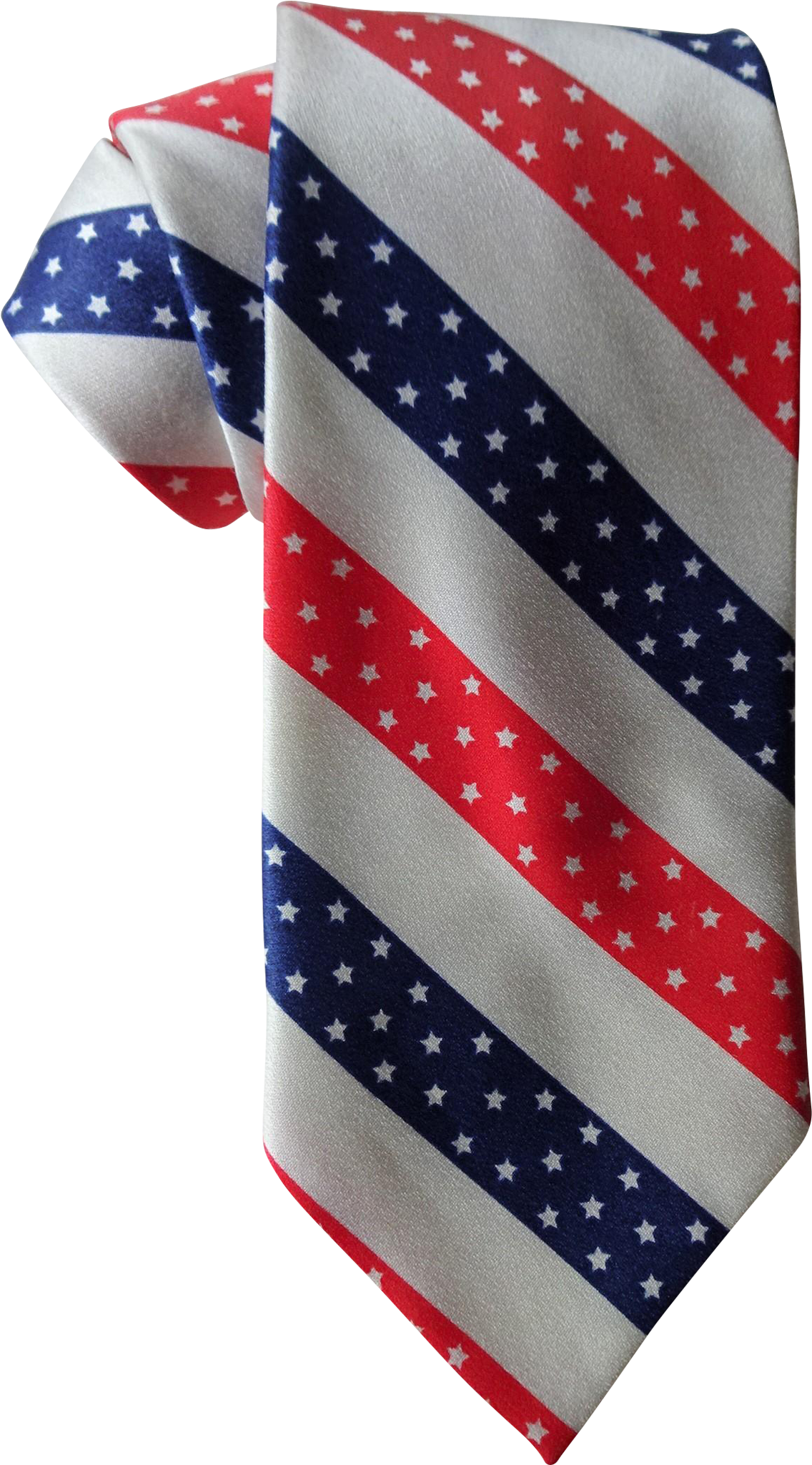 Patriotic Necktie Vintage 1970s Mr - Necktie (2048x2048), Png Download