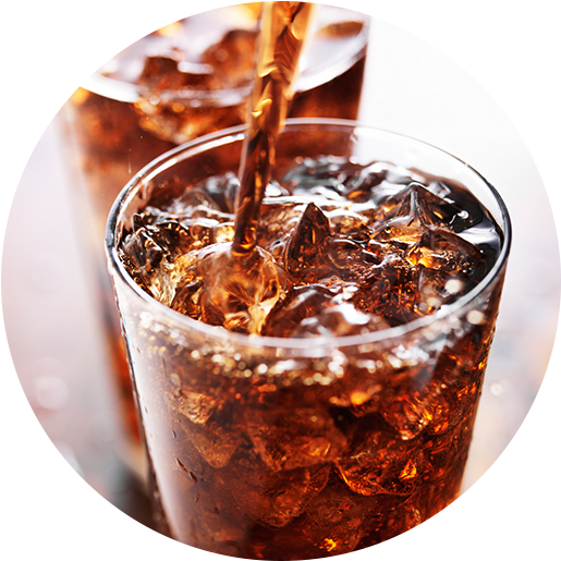 Soft Drinks - Soft Drink In Glass (800x600), Png Download