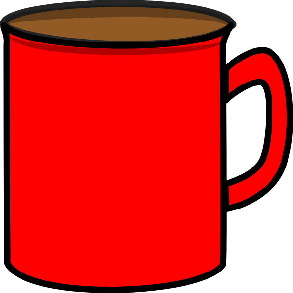 Original Png Clip Art File Red Mug Svg Images Downloading (600x600), Png Download