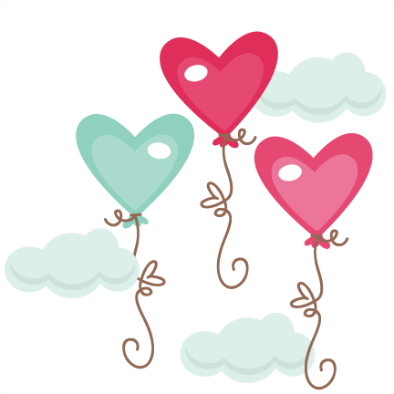 Heart Balloons Svg Cutting Files Heart Balloons Svg - Scalable Vector Graphics (432x432), Png Download