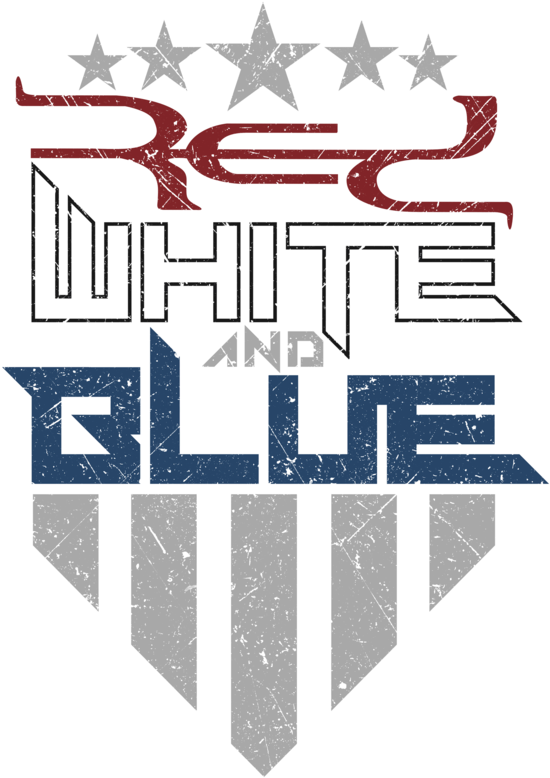 Red White And Blue - Red Innocence And Instinct (616x800), Png Download