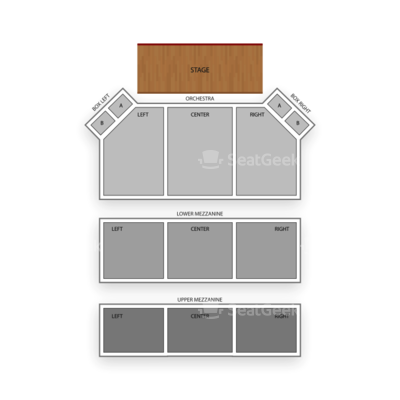 Apollo Theater Seating Chart