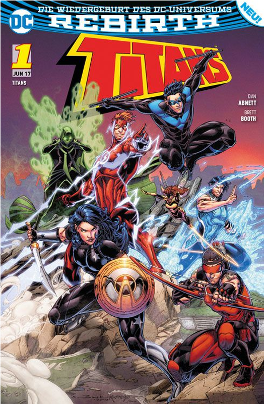 Titans Rebirth Vol 3 (800x800), Png Download