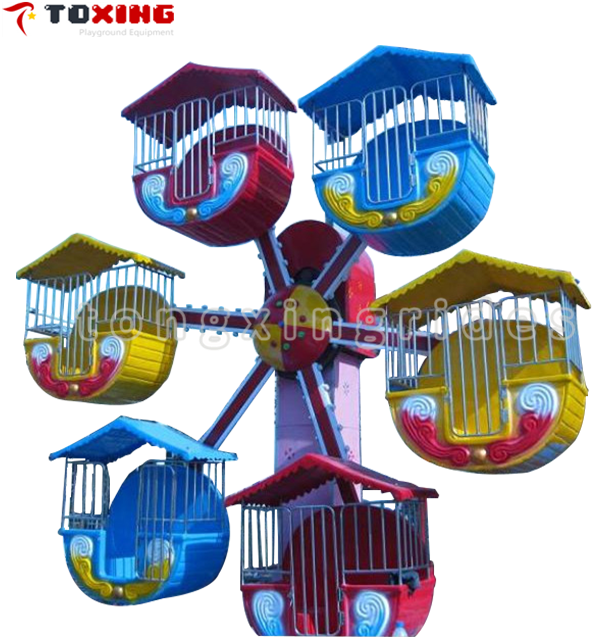 Outdoor Rotate Playground Ferris Wheel Rides, Outdoor - Child (640x640), Png Download