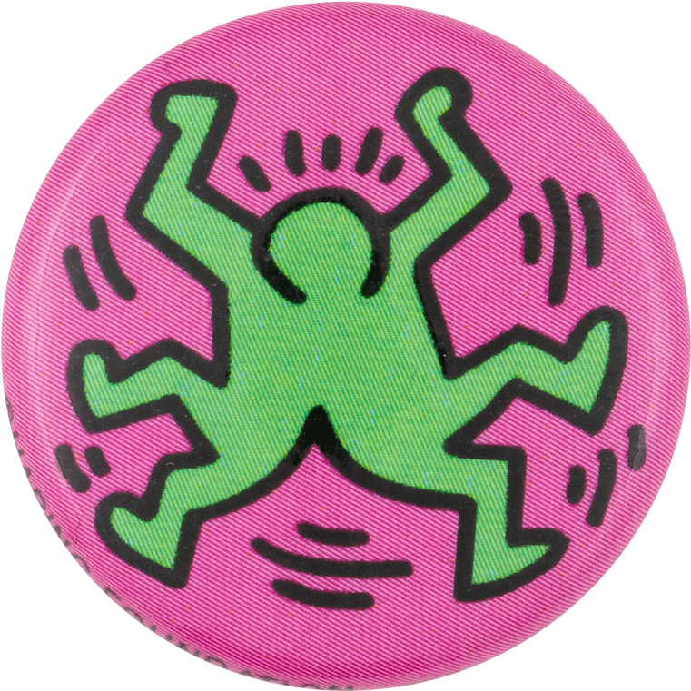 Keith Haring Twins - Popsockets Split Figure Adhesive Holder/set Premium (1000x913), Png Download