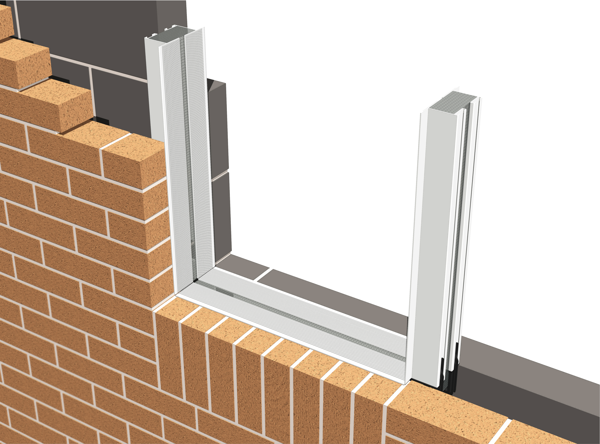 Cavalok Flameblok Cavity Closer On Brick - Building (2000x1478), Png Download