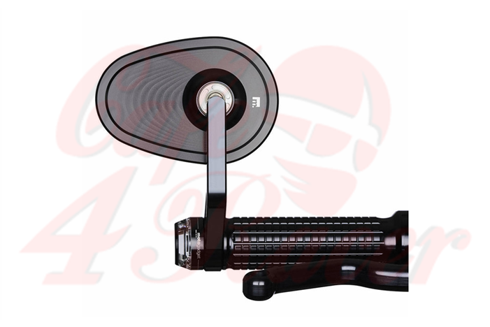 View Spy, Glass-free Rearview Mirror For Handlebar - Motogadget M,view Road (700x800), Png Download