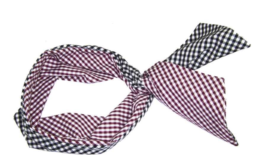 Garnet & Black Twist - Headband (1014x1024), Png Download