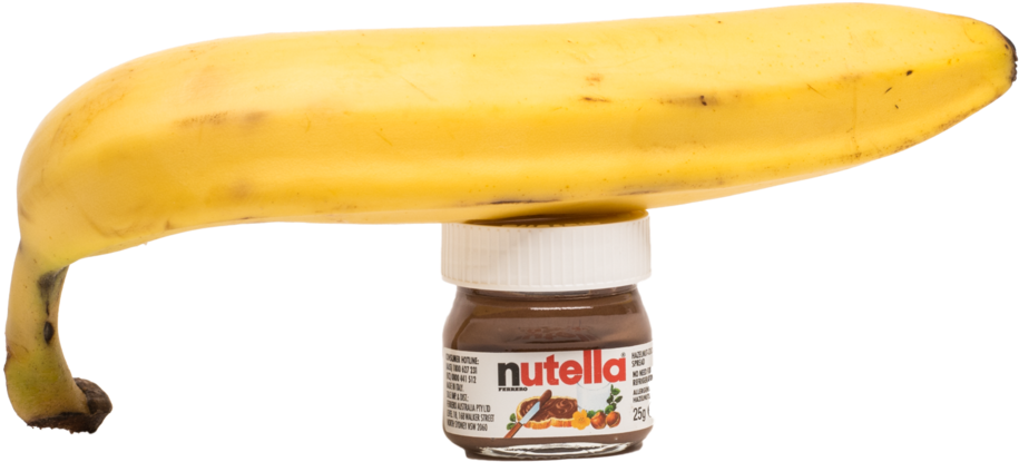 Nutella 25 Gram Fun Size Jar 25g (1024x683), Png Download