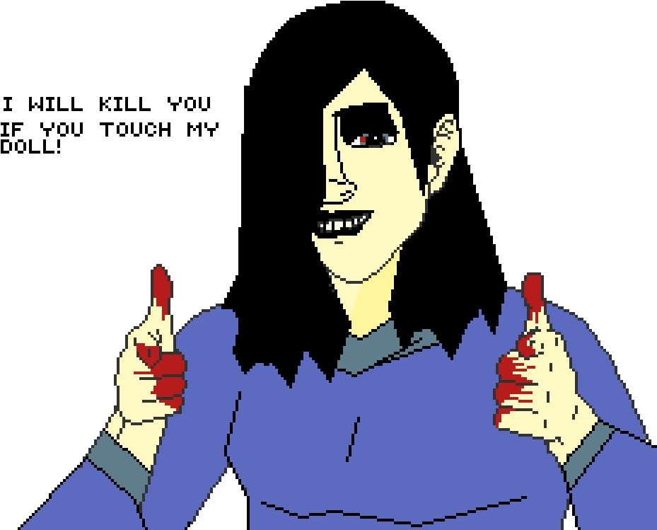 My New Made Up Creepy Pasta Character Sa Da - Cartoon (1024x768), Png Download