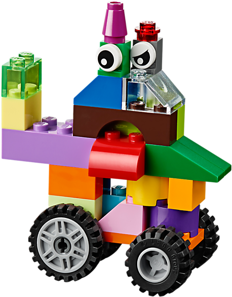 Lego Medium Creative Brick Box - Lego Classic Medium Creative Brick Box 10696 (800x600), Png Download