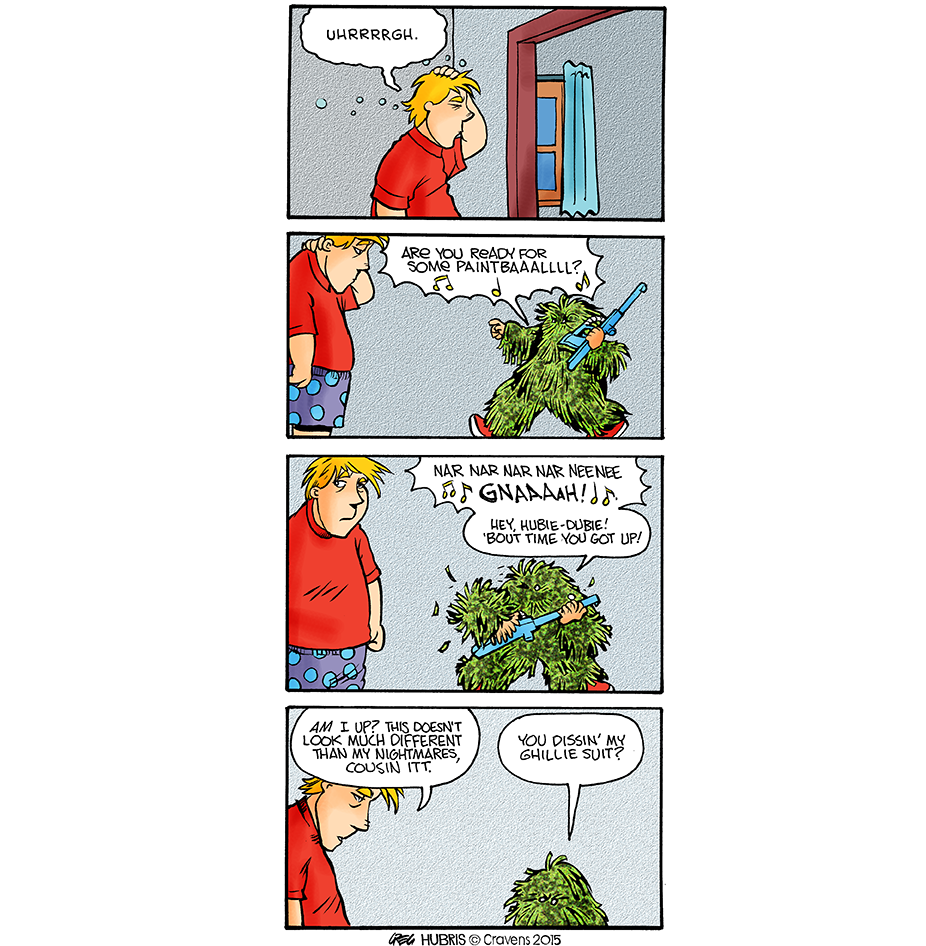 Hubris- Ghillie Willies (980x945), Png Download