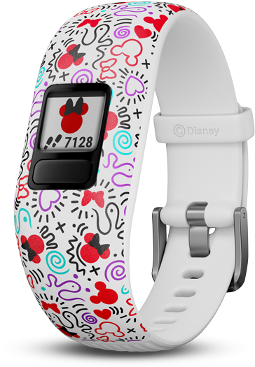 Adjustable, Minnie Mouse - Garmin Vivofit Jr 2 Adjustable Minnie Mouse (600x600), Png Download