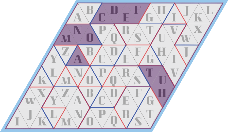 It's Fair To Assume The Letters Of The Alphabet Continue - Triangle (899x520), Png Download