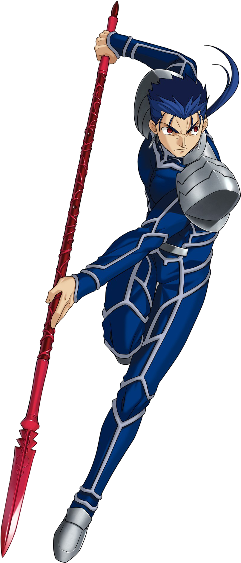 Appearance - Http - //img1 - Wikia - Nocookie - Net/ - Fate Stay Night Lancer Png (1280x1920), Png Download