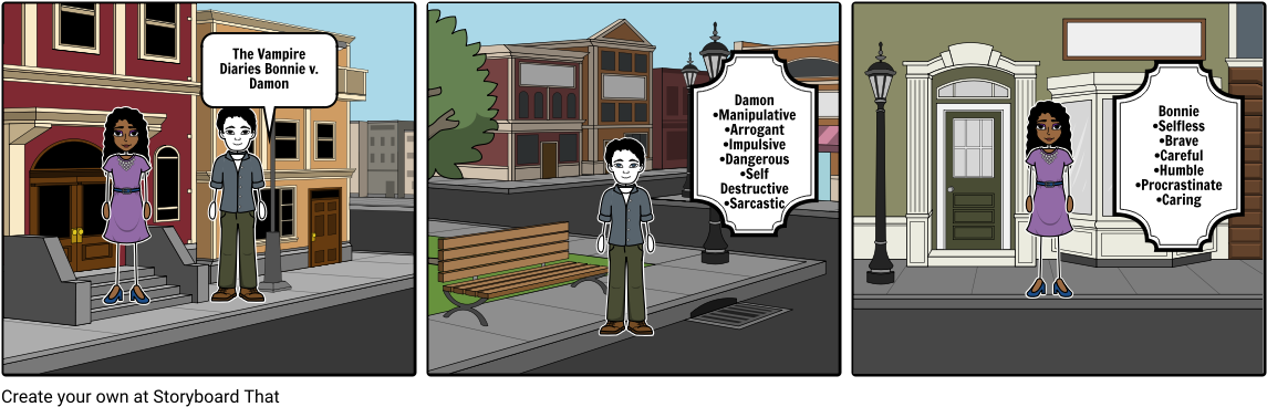 Vampire Diaries Story Board Nicole Lajara - Inside Out And Back Again Summary (1164x385), Png Download