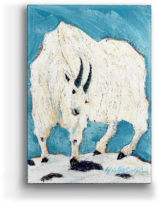 Mountain Goat Png (730x730), Png Download