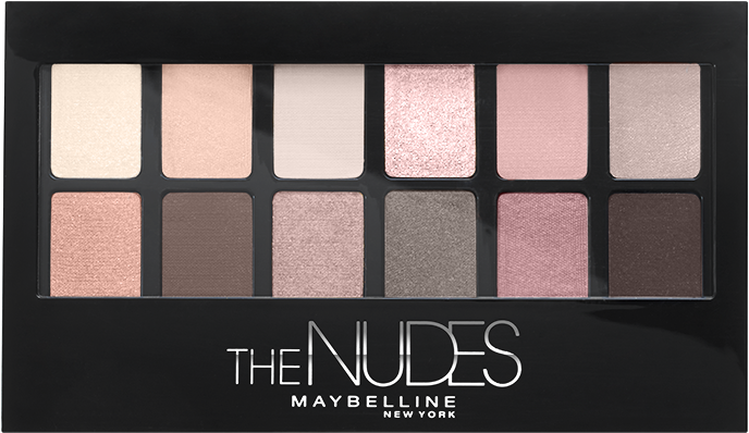 The Nudes Eyeshadow Palette (760x1130), Png Download