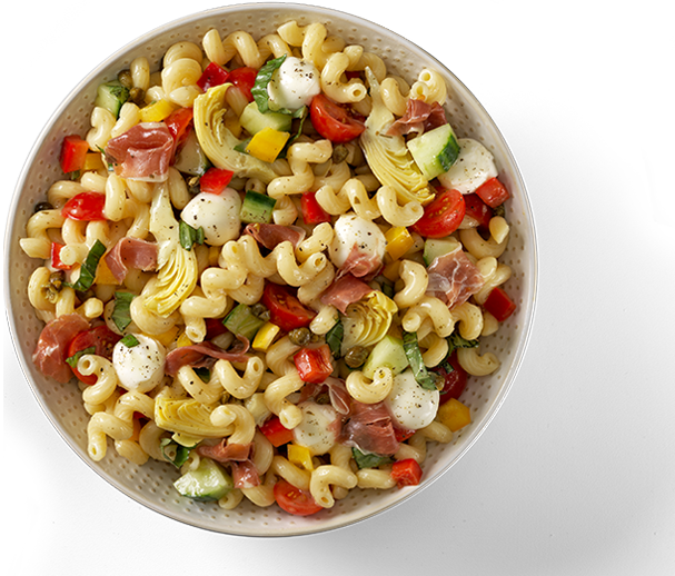Tuscan Pasta Salad - Parsley (607x518), Png Download