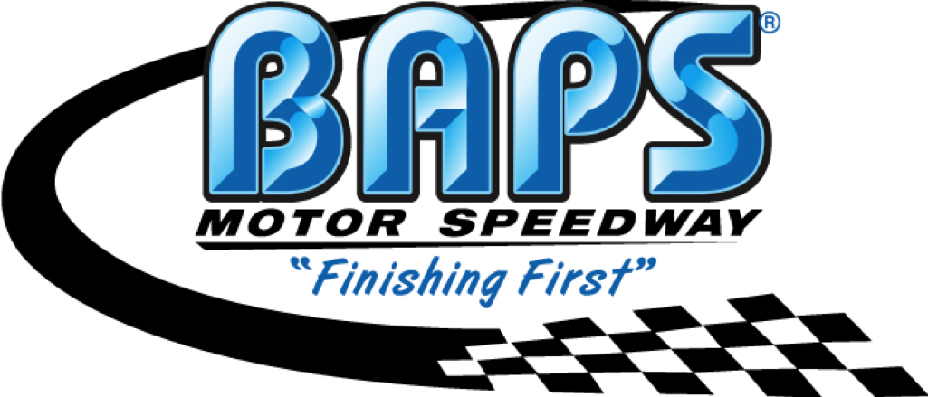 At The Track, Pick Up Some @wickedcushion Dirt Track - Baps Motor Speedway Logo (1025x439), Png Download