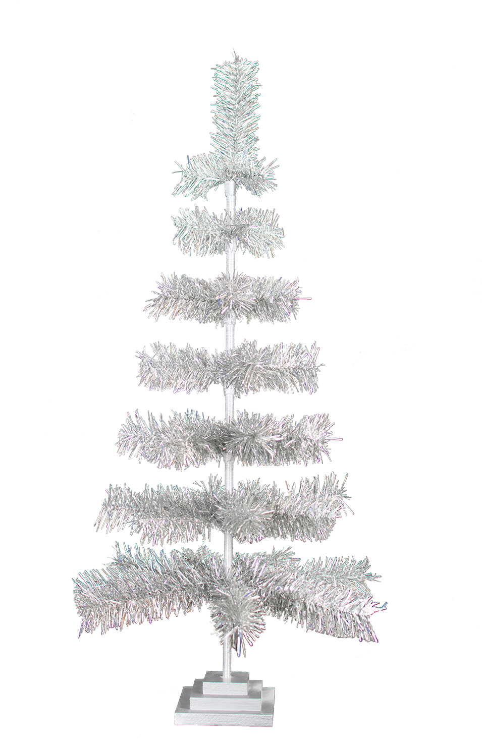 Norton Secured - Tinsel Christmas Tree (1000x1500), Png Download