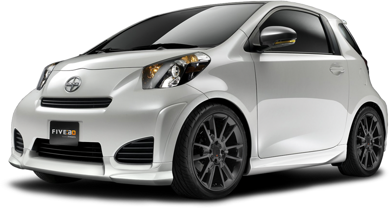 This Popular “third” Car Has The Highest Non-hybrid - Scion Iq Five Axis (887x500), Png Download