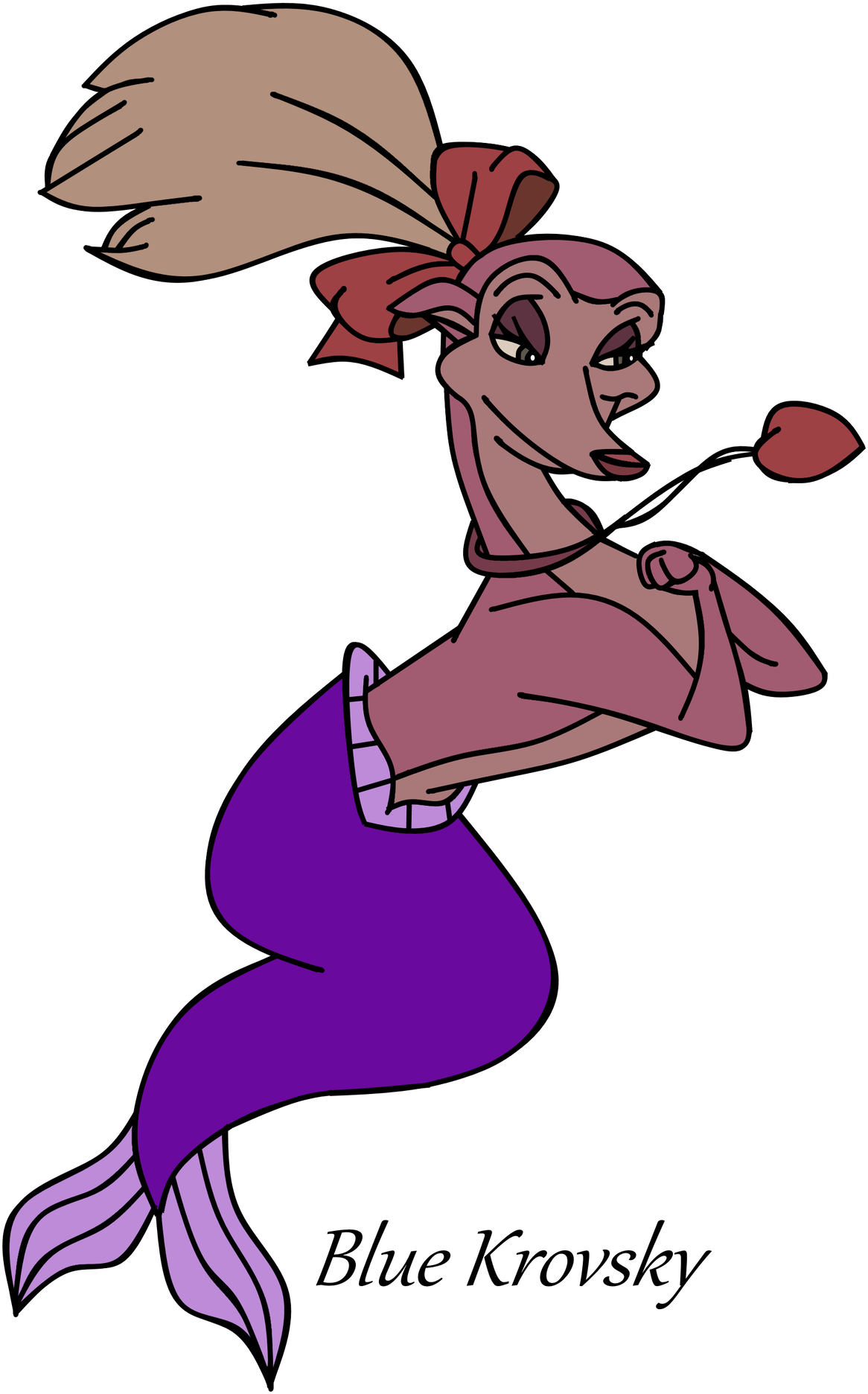 Annabelle Merdog For Rowserlotstudios1993 By Bluekrovsky - Cartoon (1280x1938), Png Download