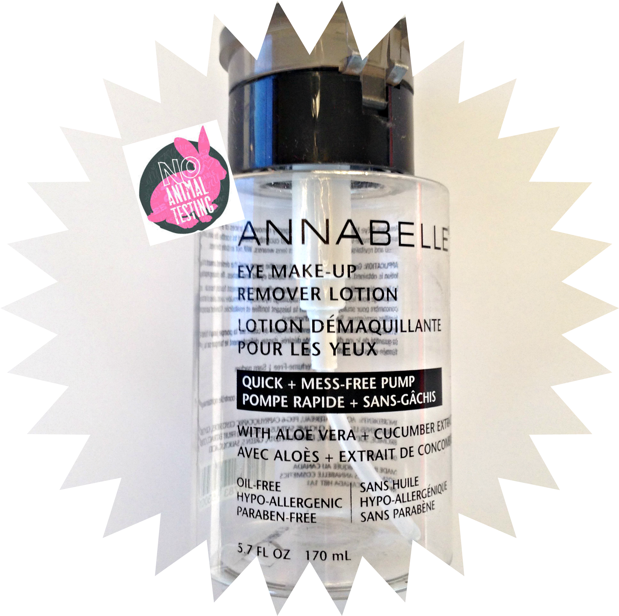Annabelle Eye Make-up Remover *lotion* - Cleanser (2000x2000), Png Download