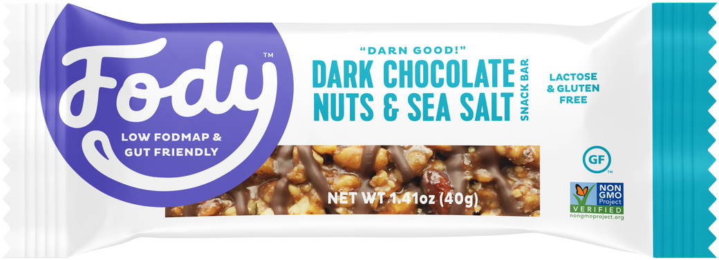 2 Free Dark Chocolate Nuts & Sea Salt Bars - Fodmap (1200x1200), Png Download
