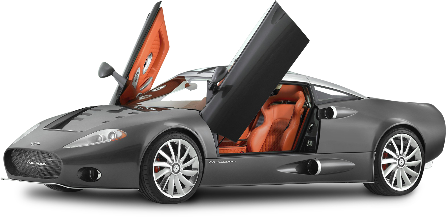 Spyker C8 Aileron Unveiling (1920x974), Png Download