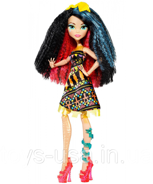 Кукла Monster High Монстер Хай Клео Де Нил Наэлектризованные (650x600), Png Download