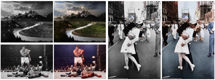 Legacy Black And White Photographs Our Method Applied - Black And White (733x547), Png Download