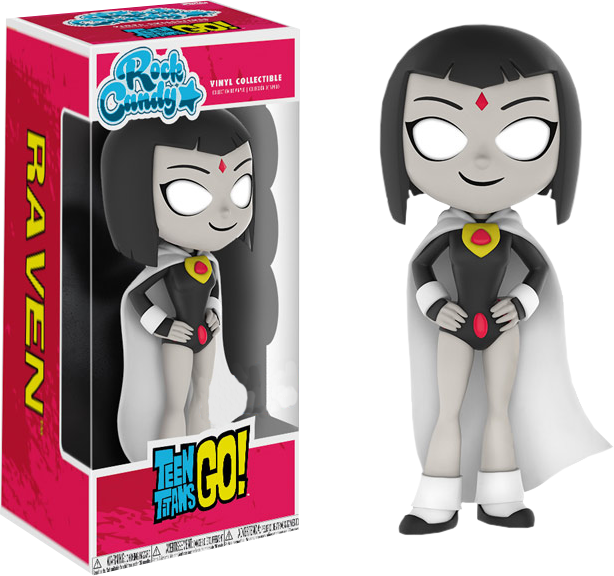 Teen Titans Go - Rock Candy Teen Titans (614x576), Png Download