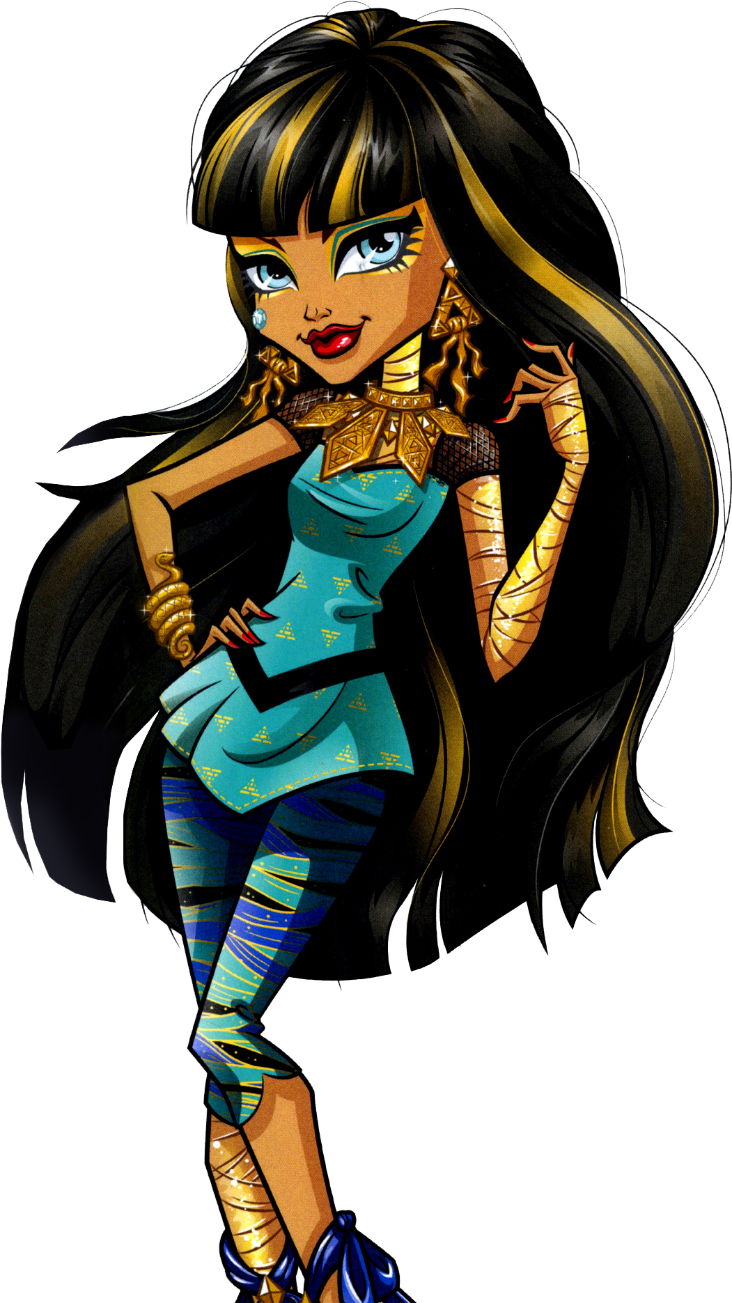 Cleo De Nile - Monster High Cleo (1104x1892), Png Download