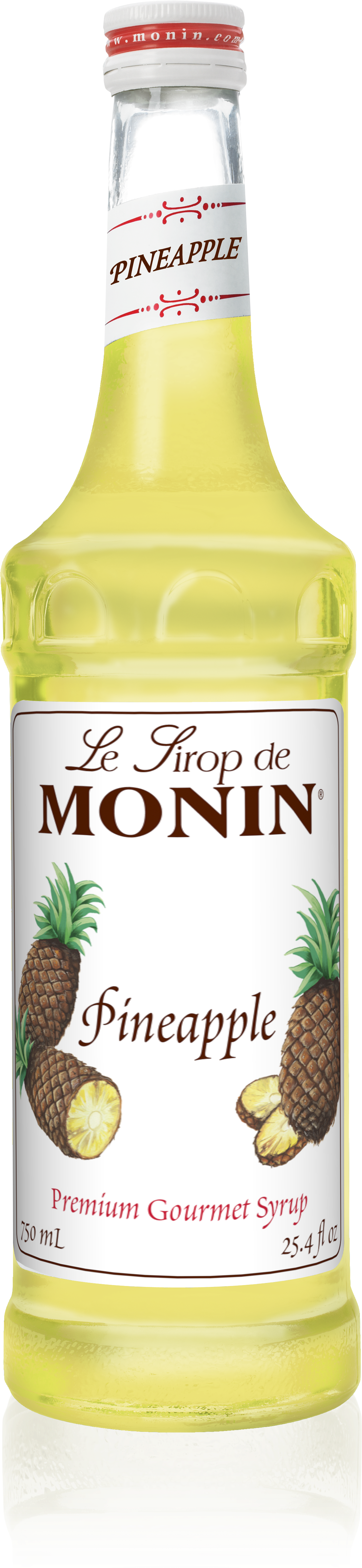 750 Ml Pineapple Syrup (1193x5183), Png Download