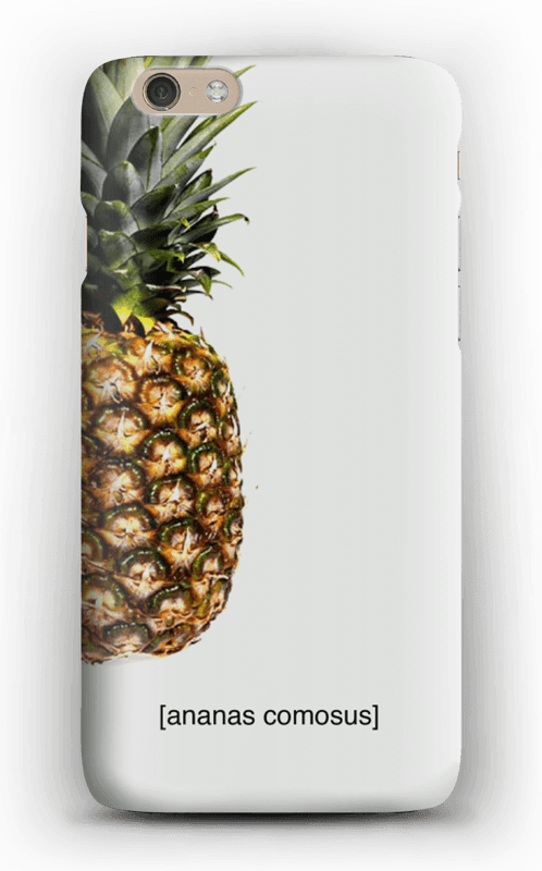[ananas Comosus] Case Iphone - Pineapple Iphone 8 Plus Slim Case (498x800), Png Download