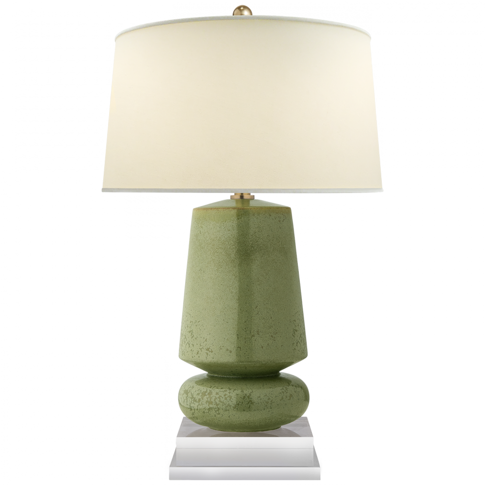 Parisienne Small Table Lamp In Shellish Kiwi Wit - Visual Comfort Cha 8668osb-pl E. F. Chapman Modern (1000x1000), Png Download
