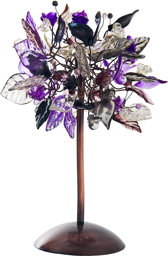 Sale - Nura Lights Hand Crafted Lush Table Lamp (900x900), Png Download