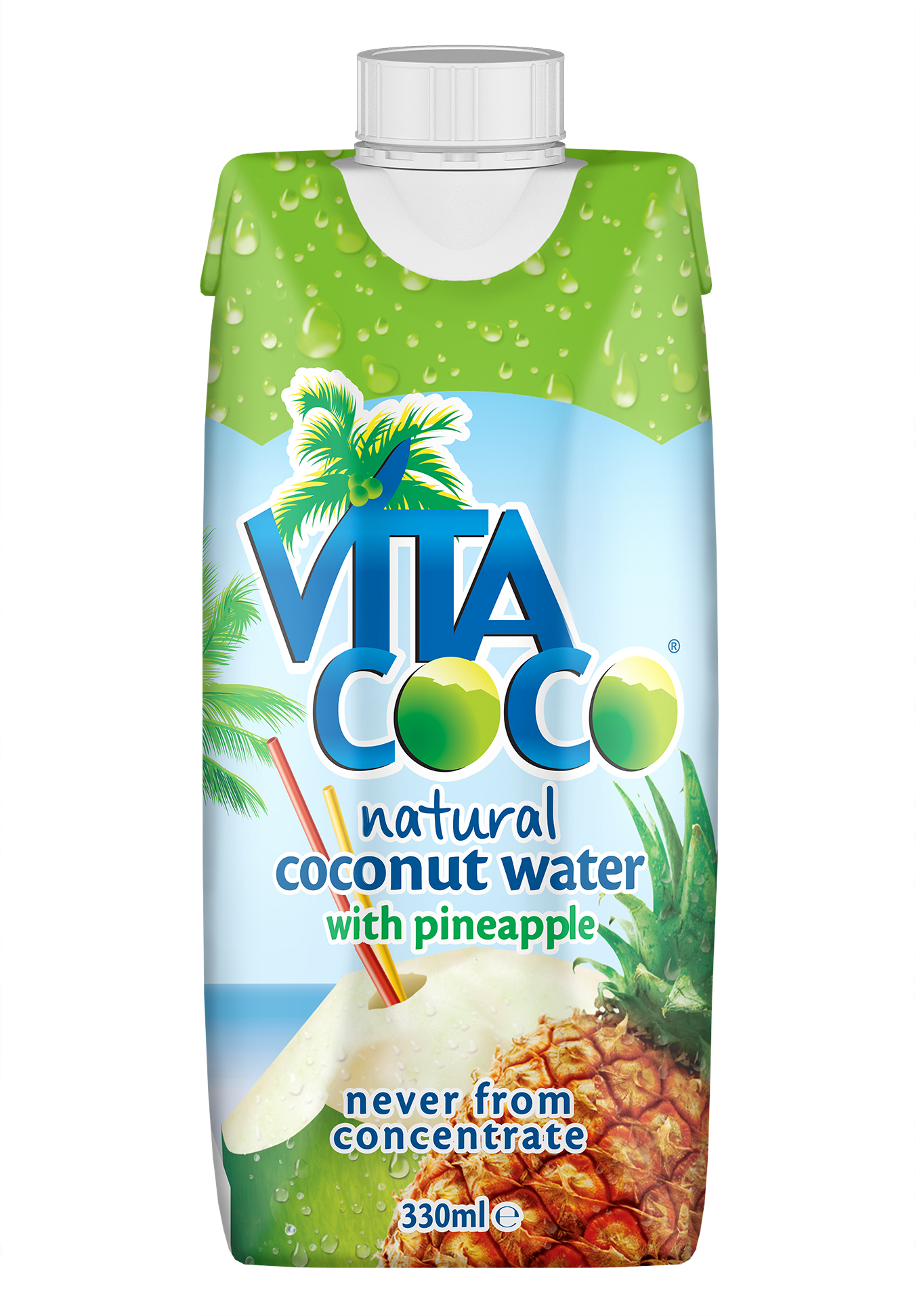 Vita Coco With Pineapple (1350x1950), Png Download