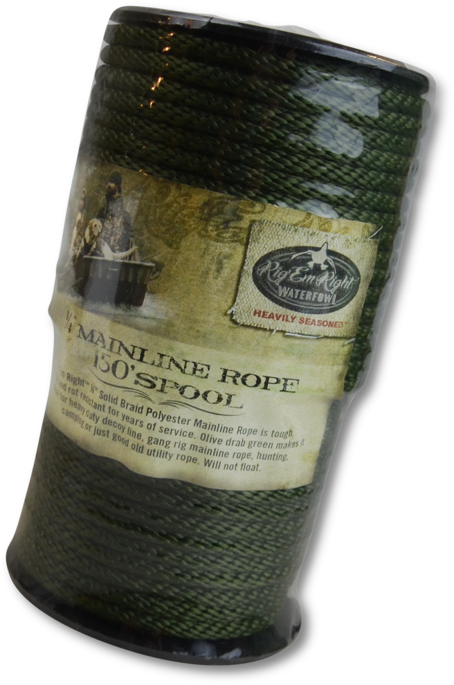 Image Of The Rig'em Right 1/4" String (1000x1000), Png Download