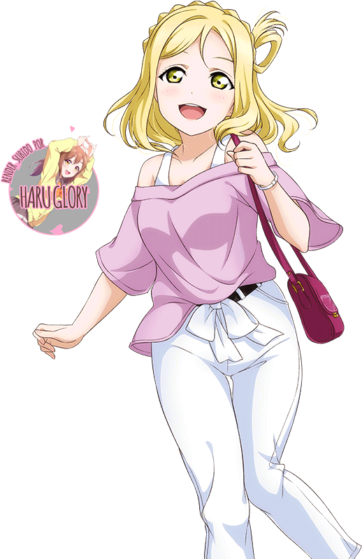 Love Live! (580x849), Png Download