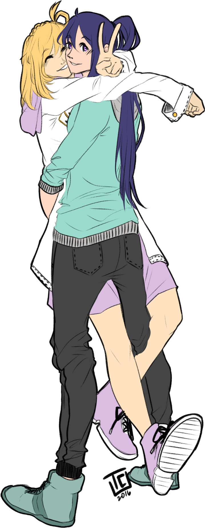 I Recently Commissioned @skiretehfox For Some Cute - Art (873x1920), Png Download