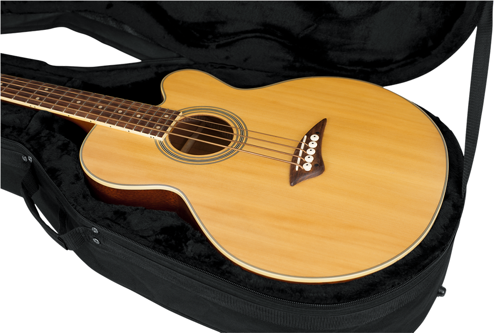 Gator Cases Acoustic Bass Guitar Lightweight Case - Gator Gl-ac-bass Acoustic Bass Guitar Lightweight Case (1000x1000), Png Download