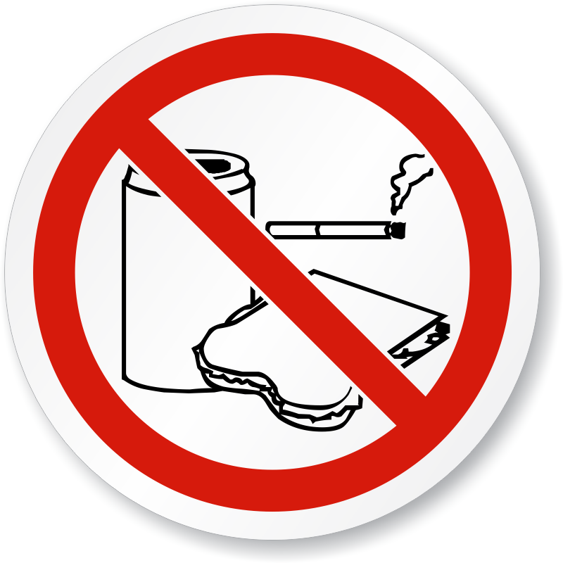 Do Not Eat, Drink Or Smoke Symbol Iso Sign - Do Not Smoke And Drink (800x800), Png Download