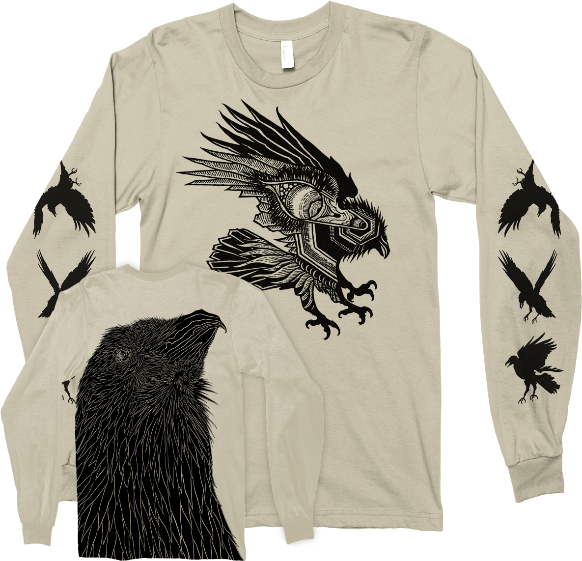 Thomas Hooper "flight And Vision" Natural Longsleeve - Thomas Hooper (1200x1200), Png Download
