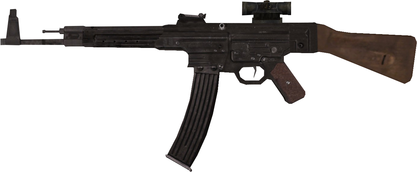 Stg-44 Telescopic Sight Model Waw - Stg 44 Reflex Sight (1403x588), Png Download
